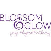 blossom & glow yoga logo image