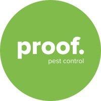 proof. pest control logo image