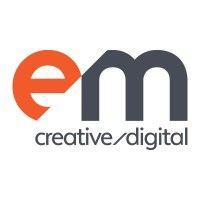 em creative/digital logo image