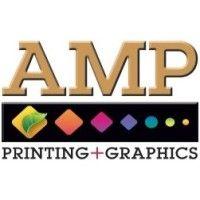 amp printing + graphics logo image