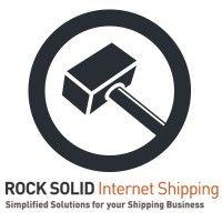 rock solid internet shipping logo image