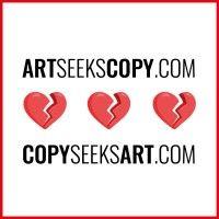 art seeks copy / copy seeks art logo image