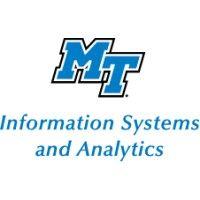 information systems & analytics (isa) | middle tennessee state university (mtsu) logo image