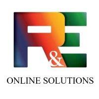 r&e online solutions logo image