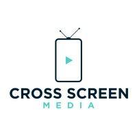 cross screen media logo image