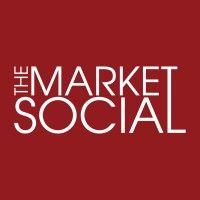 the market social logo image