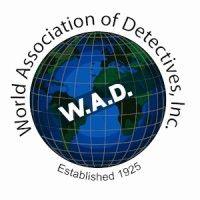 world association of detectives logo image