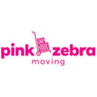 pink zebra moving of birmingham, al logo image