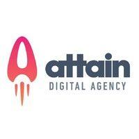 attain digital agency logo image