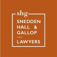 snedden hall & gallop lawyers logo image