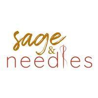 sage and needles logo image