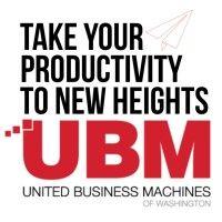 united business machines of washington logo image