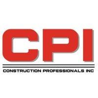 construction professionals, inc. logo image