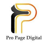 pro page digital logo image