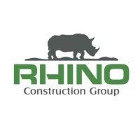 rhino construction group logo image