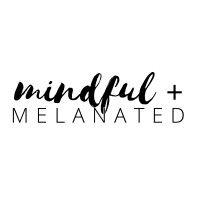 mindful + melanated logo image