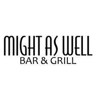 might as well bar and grill logo image