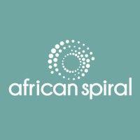 african spiral travel logo image