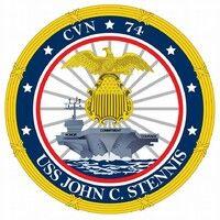 uss john c. stennis (cvn 74) logo image