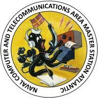 naval computer and telecommunications area master station atlantic logo image