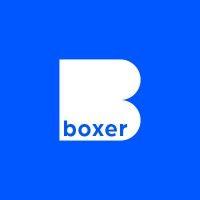 boxer brand design logo image