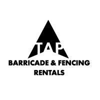 tap barricade & fencing rentals logo image