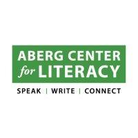 aberg center for literacy logo image