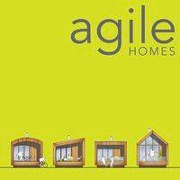 agile homes logo image