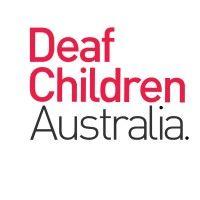 deaf children australia logo image