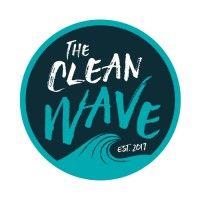 the clean wave logo image