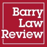 barry law review logo image