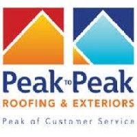 peak to peak roofing & exteriors logo image