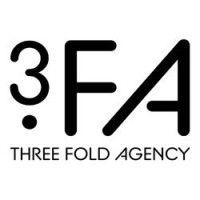 three fold agency logo image