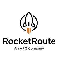 rocketroute, an apg company logo image