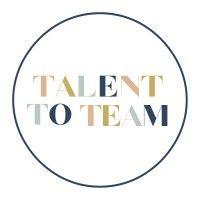 talent to team logo image