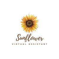 sunflower virtual assistant logo image