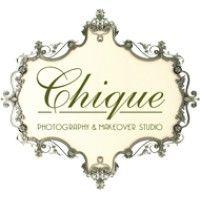 chique makeover photography studio logo image