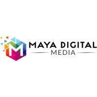 maya digital media logo image