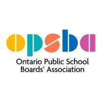 ontario public school boards' association logo image