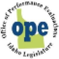 idaho legislature-office of performance evaluations logo image