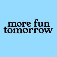 more fun tomorrow logo image