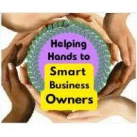 helping hands for business owners logo image