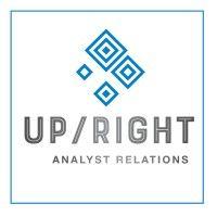 up/right analyst relations logo image