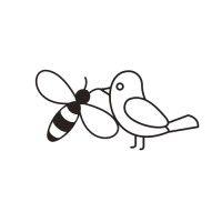 birds n' bees box logo image