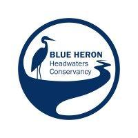 blue heron headwaters conservancy logo image