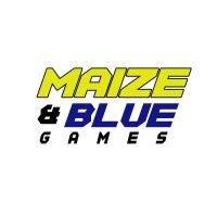 maize and blue games logo image