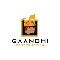 gaandhi construction logo image