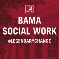 the university of alabama school of social work logo image