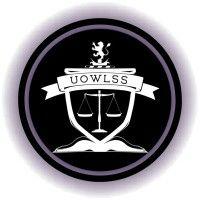 university of wollongong law students'​ society logo image