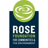 rose foundation for communities and the environment logo image